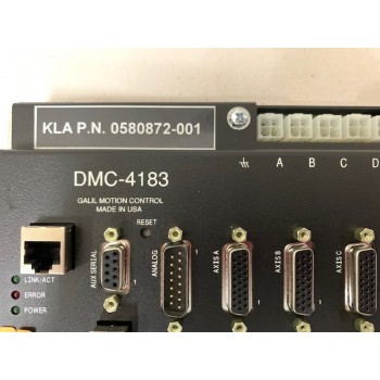 KLA-Tencor 0580872-001 Galil DCM-4183 8 axis Motion Controller Board